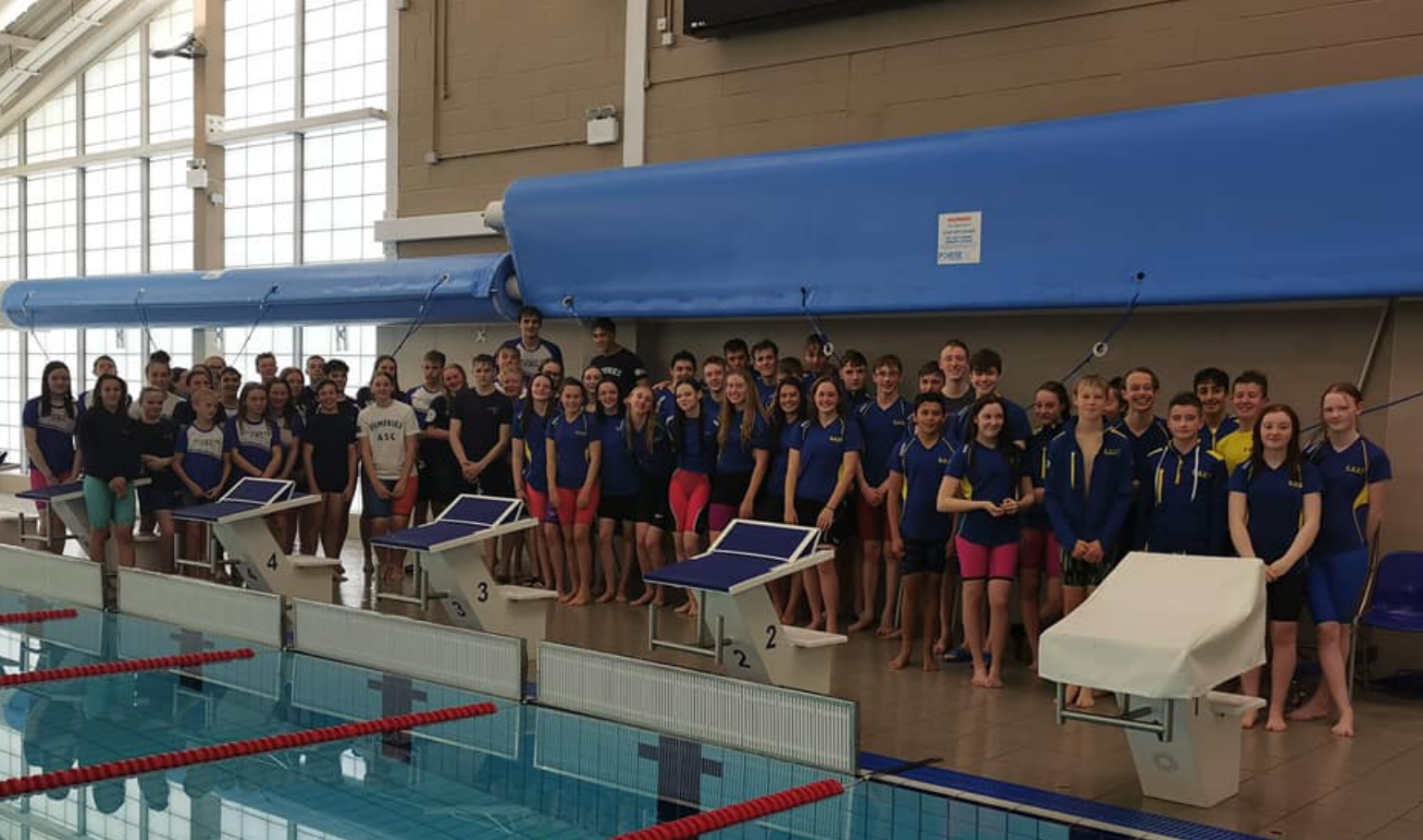 Dumfries ASC poolside